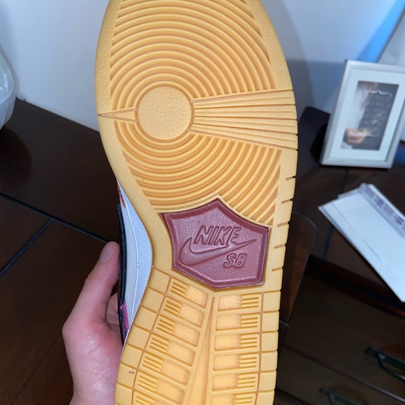 Nike Dunk Low Parra Abstract Art Size US10 Mens - Picture 4 of 9